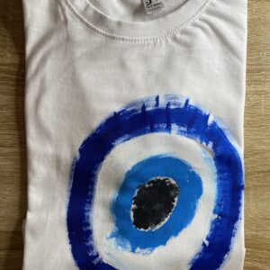 Handpainted T-Shirt Evil Eye