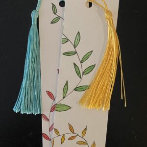 Handpainted Watercolour Bookmark-Design B
