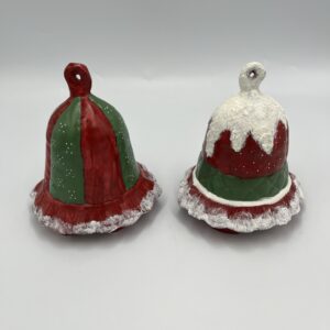 Ceramic Christmas Music Bell